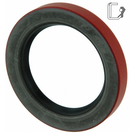 National Oil Seals & Bearings Oil Seal, 455154 455154
